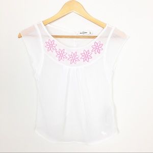 Abercrombie White Blouse S